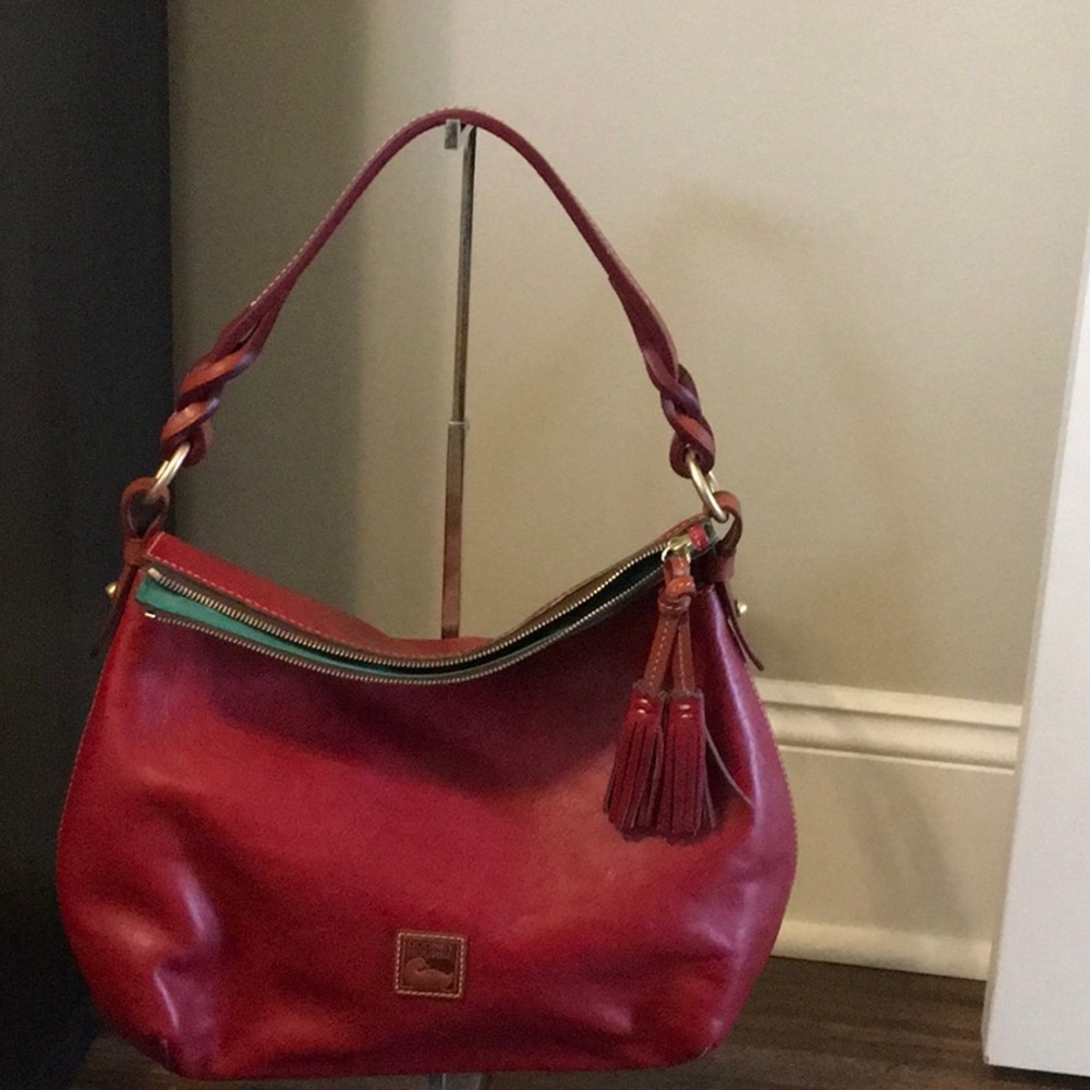 Dooney & Bourke Red Hobo Bag